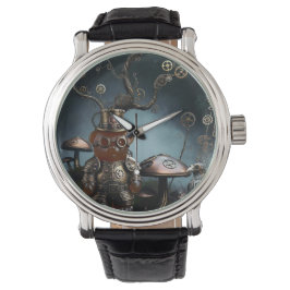 Victorian Clockwork Gummy Bear Mechanical Raven Horloge