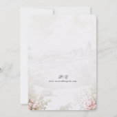 Victorian Country Rose Frame Invitation (Dos)