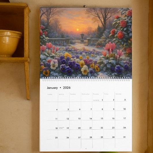Victorian Era Gardens Kalender