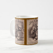 Victorian Era Music Themed Mug (Devant gauche)