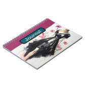 Victorian Fashion Sketch Cover Journal (Côté gauche)