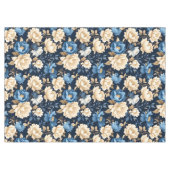 Victorian Flowers Blue Tafelkleed (Voorkant (Horizontaal))