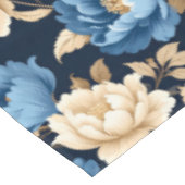 Victorian Flowers Blue Tafelkleed (Gekanteld)