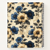 Victorian Flowers Planner Notitieboek (Achterkant)