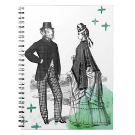 Victorian Gentleman and Lady | NoteBook Notitieboek