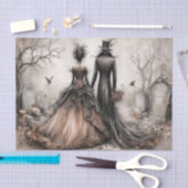 Victorian Gothic Couple Decoupage Tissuepapier (Craft)