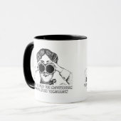Victorian Humor Office Coffee Mug (Devant gauche)