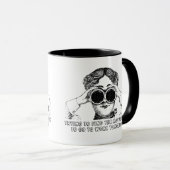 Victorian Humor Office Coffee Mug (Devant droit)