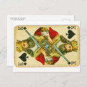Victorian King Briefkaart (Voorkant / Achterkant)