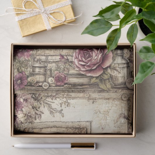 Victorian & Lace  Tissuepapier (Geschenk)