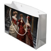 Victorian Ladies Groot Cadeauzakje (Achterkant Gekanteld)