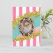 Victorian Lover's Eye, art original, invitation (Debout devant)