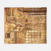 Victorian Lullaby Fleece Deken (Voorkant (Horizontaal))