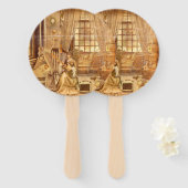 Victorian Lullaby Handwaaier (Voorkant en achterkant)