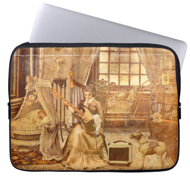 Victorian Lullaby Laptop Sleeve (Voorkant)