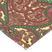 Victorian paisley pattern elegant red green gold tafelkleed (Gekanteld)