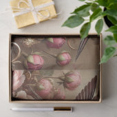 Victorian Romance Hummingbird Floral Decoupage Tissuepapier (Geschenk)