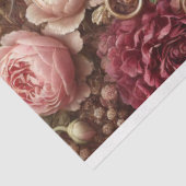 Victorian Romance Hummingbird Floral Decoupage Tissuepapier (Detail)