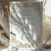Victorian Royal Elegance Wedding Invitations