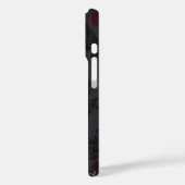 Victorian Skull & Roses Damask Phone Case (Achterkant / Links)