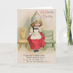 Victorian St. Valentine Carte de voeux