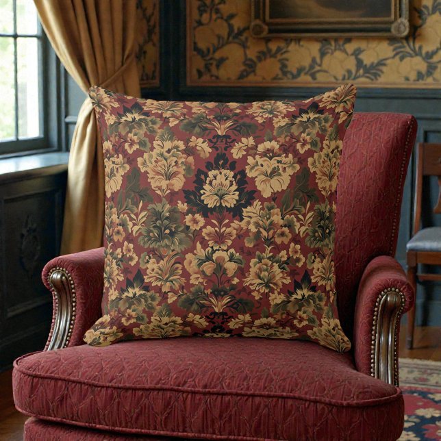 Victorian Vintage Floral Kussen (Creator heeft geüpload)