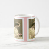 Victorian woman retrospective romantic koffiemok (Voorkant rechts)