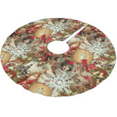 Victorian Yuletide Treasures Collage Kerstboom Rok (Gekanteld)
