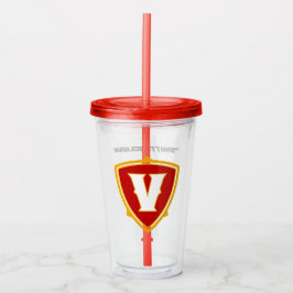 Victoriana Acryl Tumbler — De Shutterclique Acryl Drinkbeker