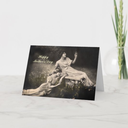  Victoriana Moederdag Kaart (Voorkant)