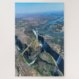 Victoriawatervallen: Afrika's Natuurlijke Wonder Legpuzzel