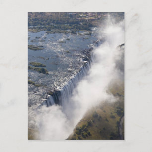 Victoriawatervallen, Zambezirivier, Zambia - Briefkaart