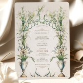 Victorienne Calla Lily Elégance Faire-part de mari