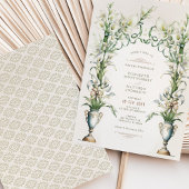 Victorienne Calla Lily Elégance Faire-part de mari