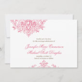 victorienne élégance enregistrer la carte date (Devant)