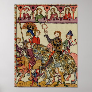 Victorious Knight, 14e eeuw Poster