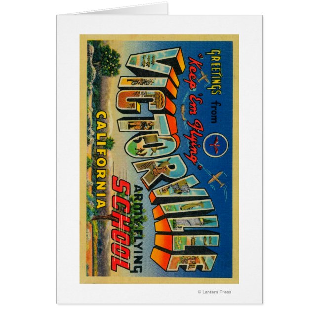 Victorville, Californie - Army Flying School (Devant)