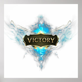 Victory - A Symbol of Triumph and Achievement Poster