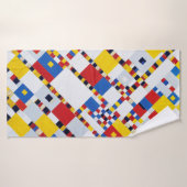 Victory Boogie Woogie, Mondrian (Serviette de bain)