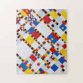 Victory Boogie Woogie, Mondrian Legpuzzel (Verticaal)