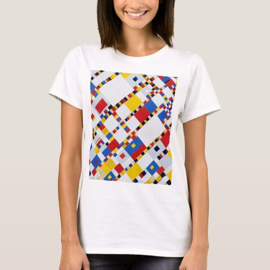 Victory Boogie Woogie, Mondrian T-shirt (Voorkant)