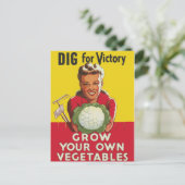 Victory Garden Briefkaart (Staand voorkant)