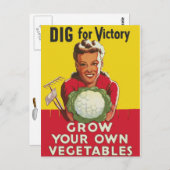Victory Garden Briefkaart (Voorkant / Achterkant)