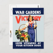 Victory Garden Briefkaart (Voorkant / Achterkant)