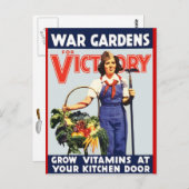 Victory Garden Briefkaart (Voorkant / Achterkant)