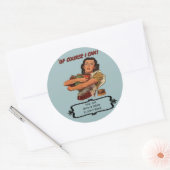 Victory Garden Canning Étiquette personnalisé (Enveloppe)