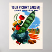 Victory Garden (groot) Poster (Voorkant)