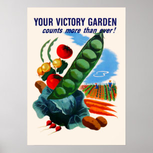 Victory Garden (groot) Poster