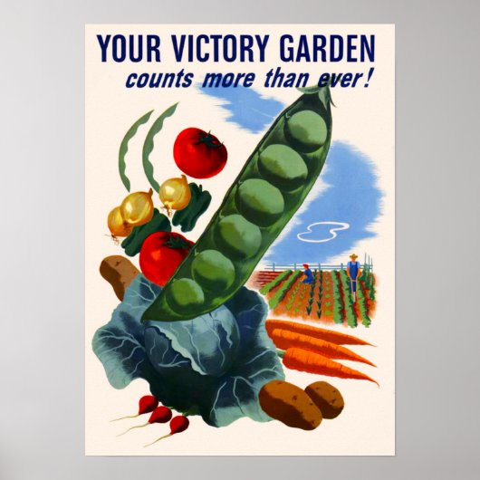 Victory Garden Poster (Voorkant)