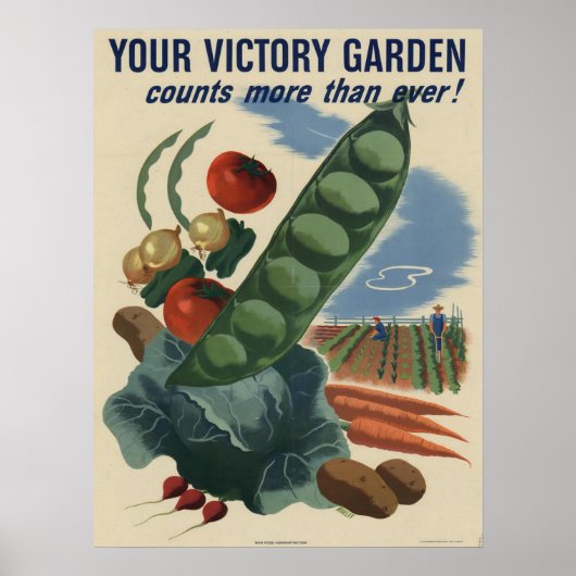 Victory Garden Poster (Voorkant)